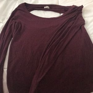 Open back long sleeve top from Victoria’s Secret